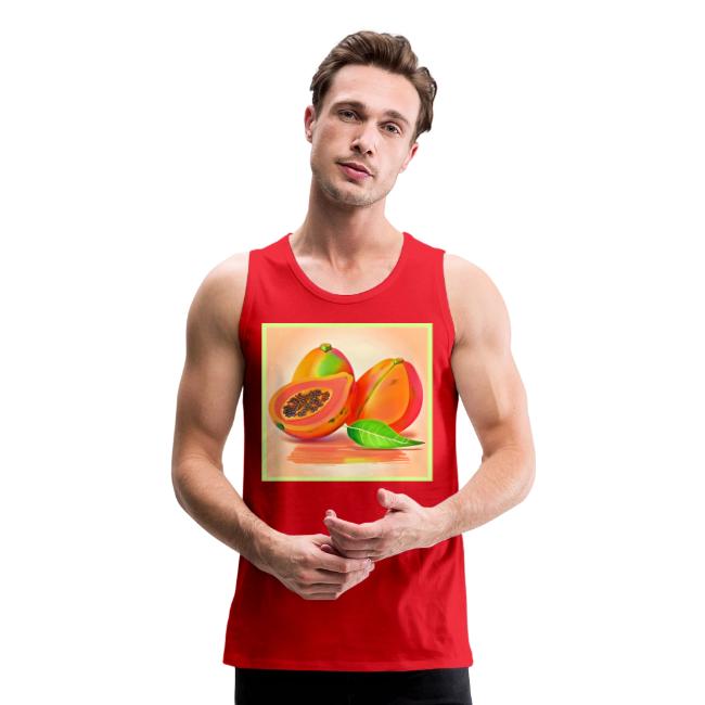 Sliced Papaya Freshness