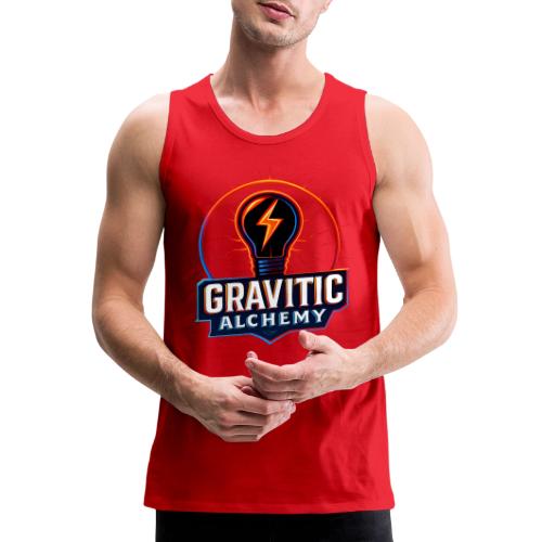 Gravitic Alchemy Logo - Men's Premium Tank