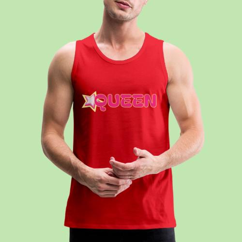 queen high resolution logo transparent 1 - Men's Premium Tank