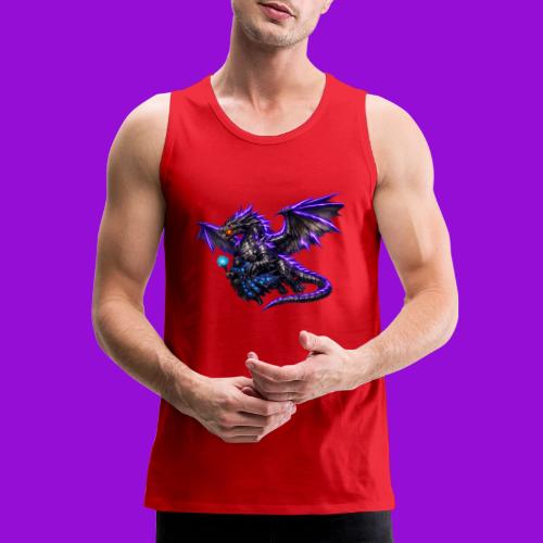 Neon Dragon and Battle Mage - Men's Premium Tank