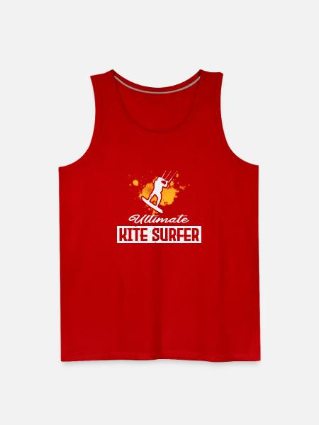 Kite Ultimate - Men's Premium Tank - red