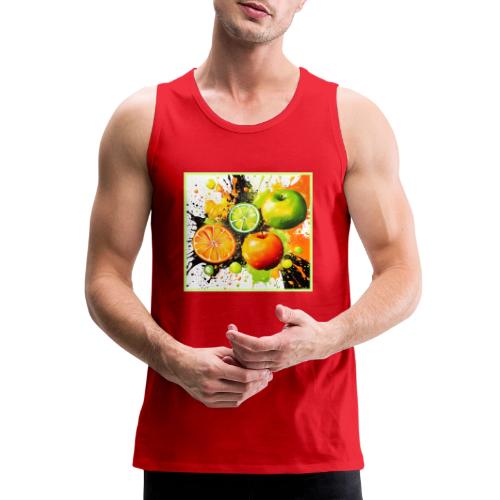 Apple and Citrus Burst - Men's Premium Tank