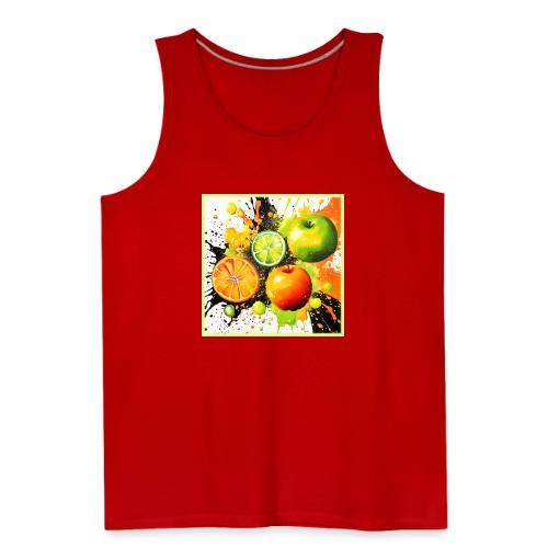 Apple and Citrus Burst - Men's Premium Tank