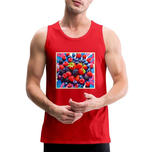 Berrylicious Burst Delight - Men's Premium Tank