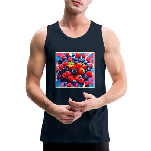 Berrylicious Burst Delight - Men's Premium Tank