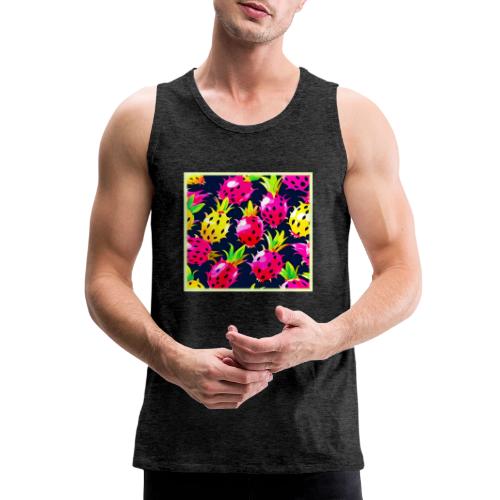 Tropical Dragon Fruit Fiesta - Men's Premium Tank