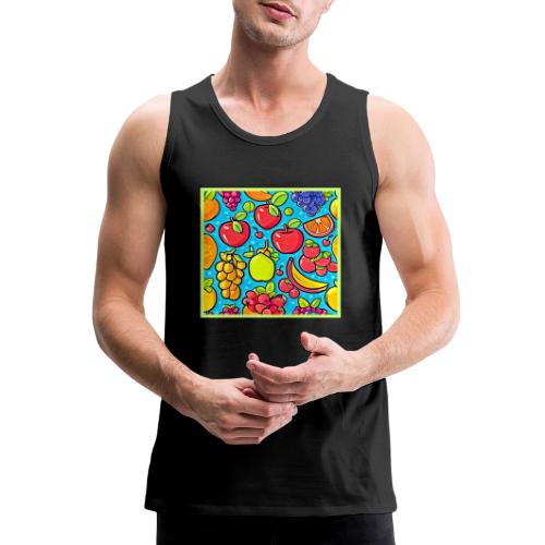 Fruitful Pattern Design - Men's Premium Tank