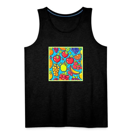 Fruitful Pattern Design - Men's Premium Tank