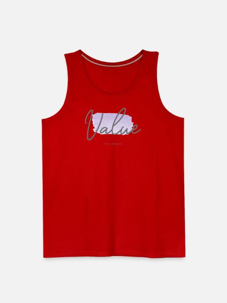 Value Yourself - Men's Premium Tank - red