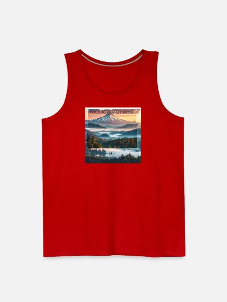 Pacific northwest - Men's Premium Tank - red
