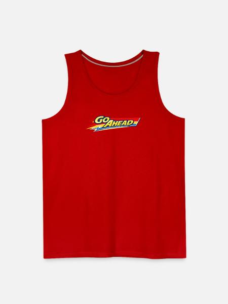 Go Ahead - Men's Premium Tank - red