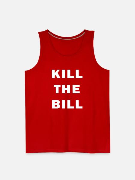 the Bill 1 - Men's Premium Tank - red