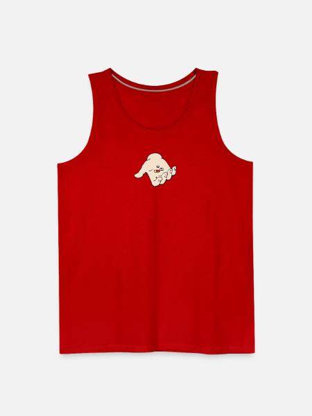 Pill Palette Hand - Men's Premium Tank - red