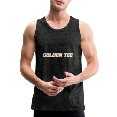 Golden Tee Logo (2021-) - Men's Premium Tank