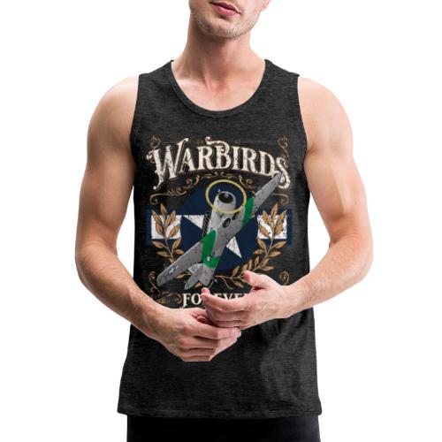Vintage Warbirds Forever Classic WWII Aircraft - Men's Premium Tank