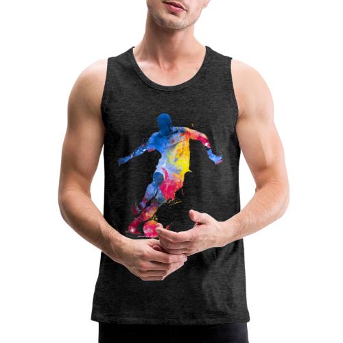 Soccer: Splash Kick - Men's Premium Tank