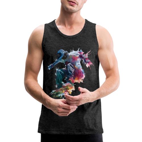 Skateboarding: Ride the Colors - Men's Premium Tank