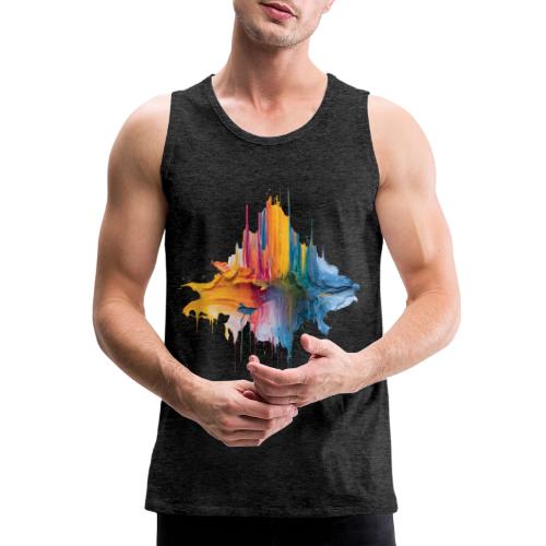 Impasto Spectrum - Men's Premium Tank