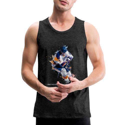 Hockey: Icy Streaks - Men's Premium Tank