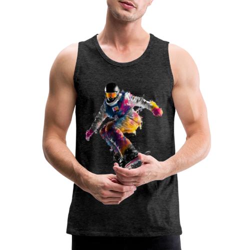 Snowboarding: Frozen Palette - Men's Premium Tank