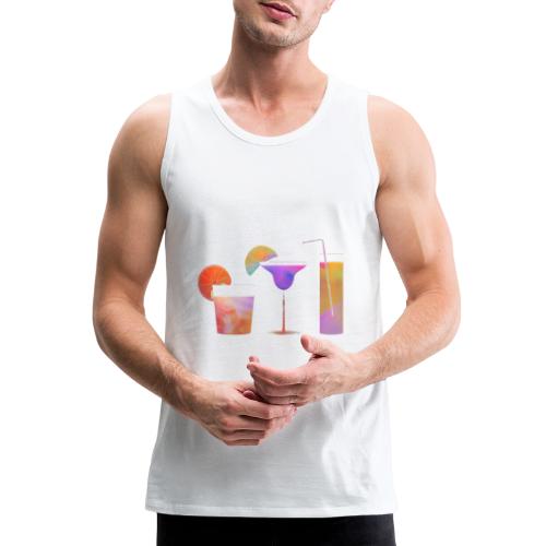 I Just Really Like Smoothies Ok, Funny Foodie - Men's Premium Tank