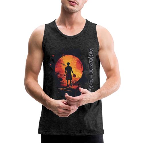 Basketball Blaze - Men's Premium Tank