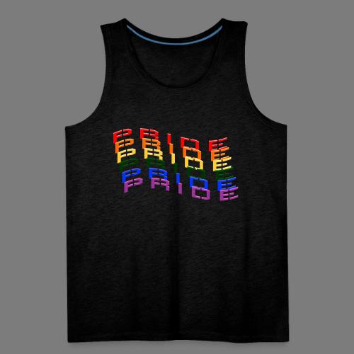Pride LGBT rainbow flag Prideflag CSD - Men's Premium Tank