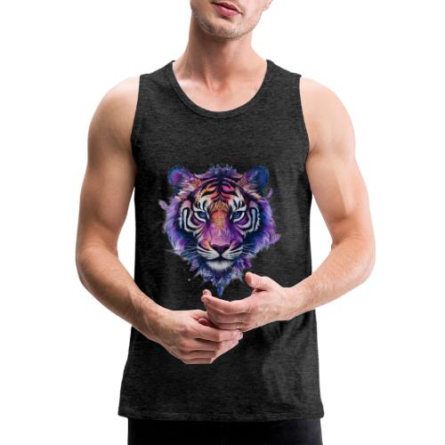 Mystic Violet Tiger - Men's Premium Tank