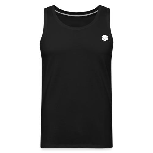 White Logo Collection - Men's Premium Tank