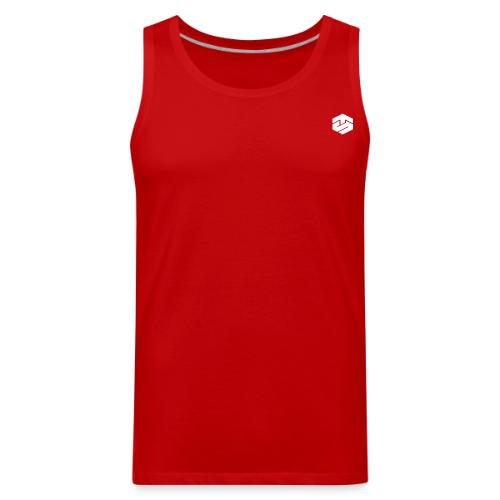 White Logo Collection - Men's Premium Tank