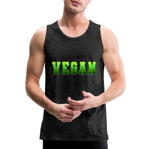 Green Wave Vegan - Men's Premium Tank