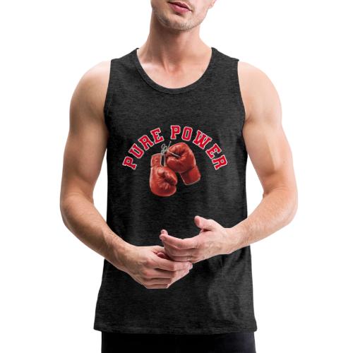 Boxing: Pure Power Punch - Men's Premium Tank