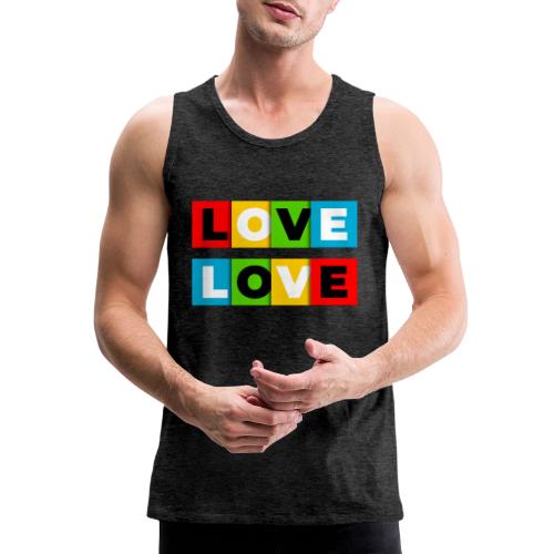 Love in Color - Men's Premium Tank