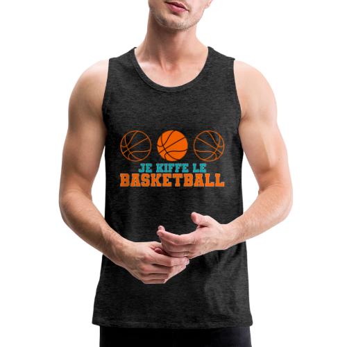 I love basketball - Men's Premium Tank