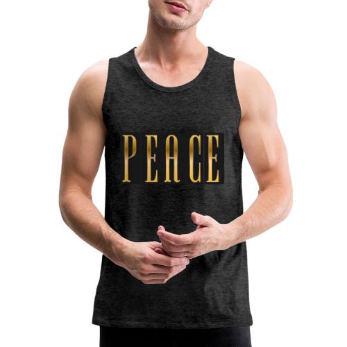 Peace in Gold - Men's Premium Tank