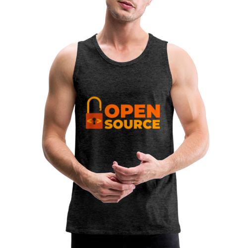Open Source: Code is Freedom - Men's Premium Tank