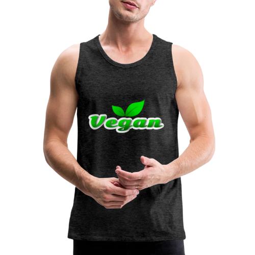 Pure Vegan Leaves - Men's Premium Tank