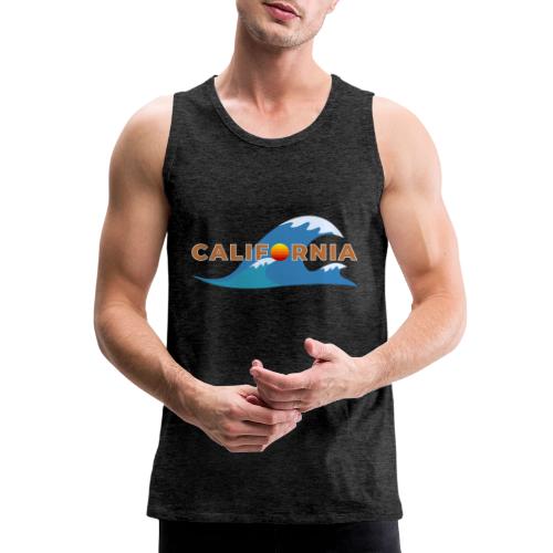 Blue Wave California - Men's Premium Tank
