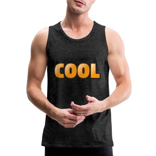 Cool 3D Word Design – Bold Chill Style - Men's Premium Tank