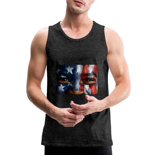 USA: Three Panels of Pride - Men's Premium Tank