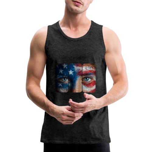 USA: Stars in Her Eyes - Men's Premium Tank