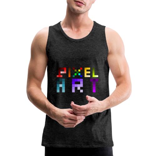 Pixel Art Spectrum - Men's Premium Tank