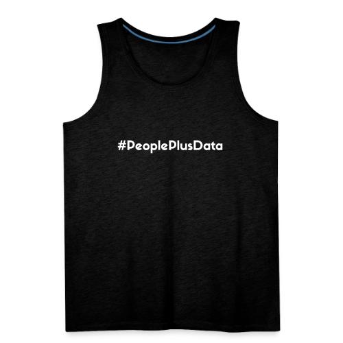 #PeoplePlusData (dark) - Men's Premium Tank