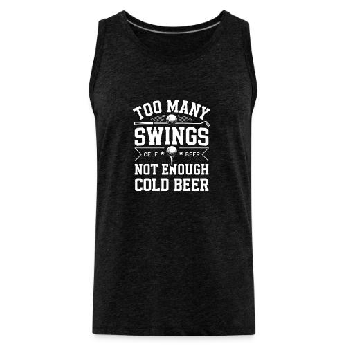 Funny Golf Unisex T-Shirt | Premium Cotton | 2025 - Men's Premium Tank