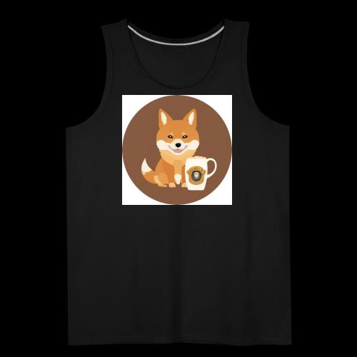 Doggo with Beer - Men's Premium Tank