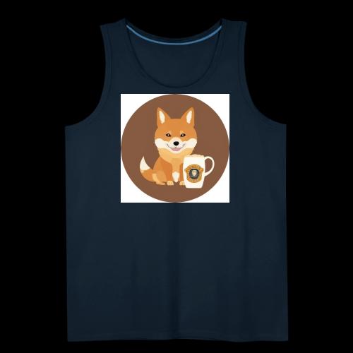 Doggo with Beer - Men's Premium Tank