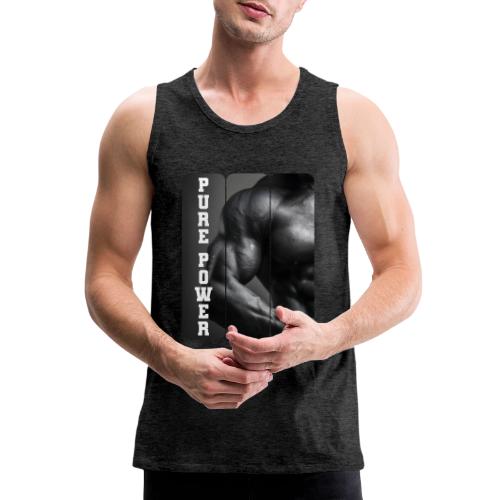 Bodybuilding: Pure Power - Men's Premium Tank
