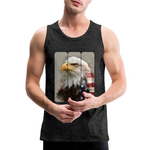 USA: Eagle of the Free - Men's Premium Tank