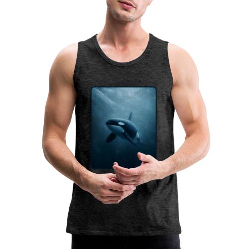 Orca Ocean Wildlife Design - Men's Premium Tank