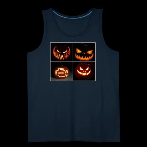 Check Engine Light Pumpkin - Men's Premium Tank